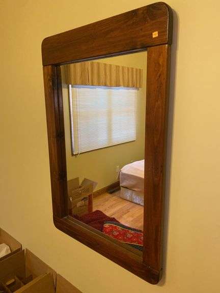 Wooden Framed Mirror