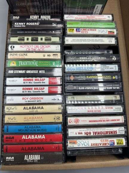 VARIETY OF DVD’S AND CASSETTE TAPES