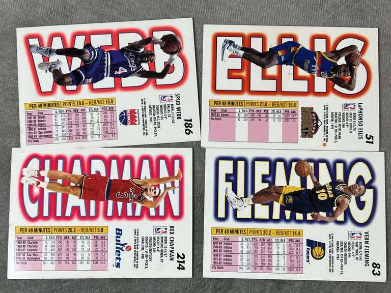 1993 & 1994 Fleer Basketball Cards