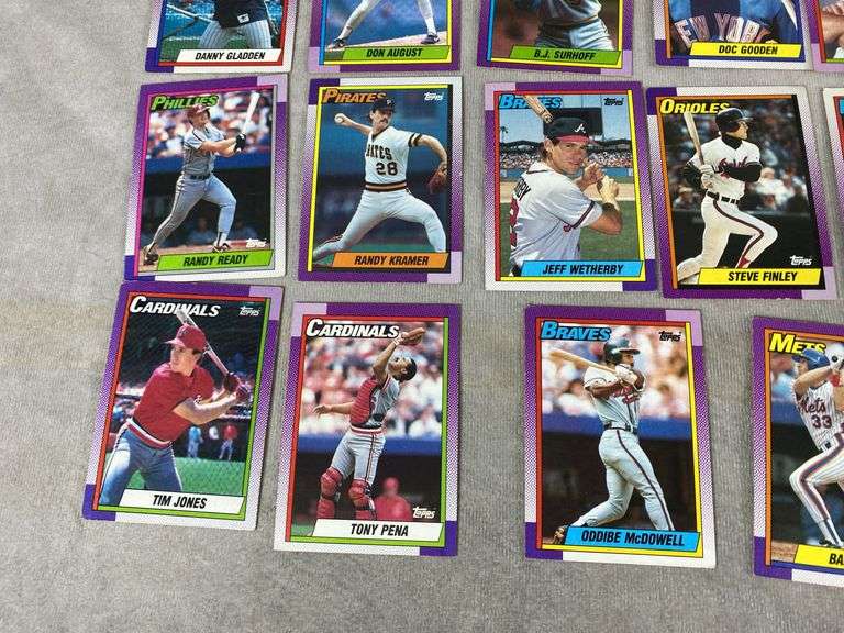 1990 Topps Baseball Cards
