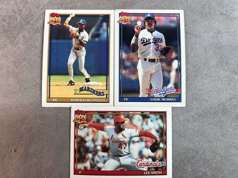 1991 Topps 40 Years of Baseball, Baseball Cards
