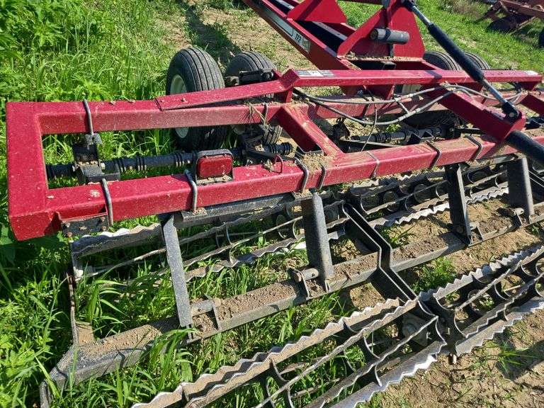 J & M TF212 Double Twist 15' rolling harrow