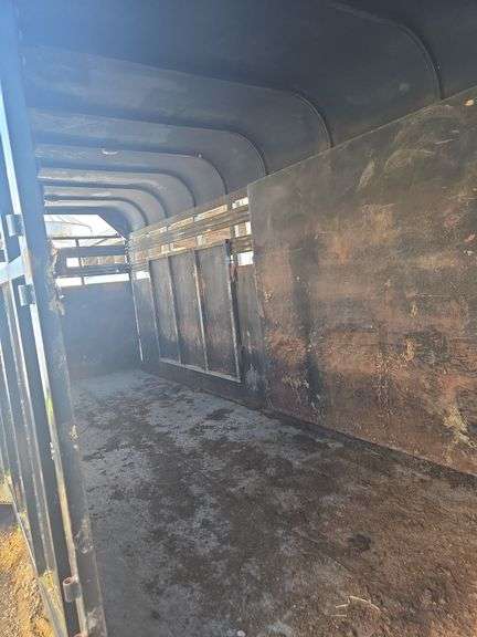 Custom-Fab livestock trailer- 7'x 18'