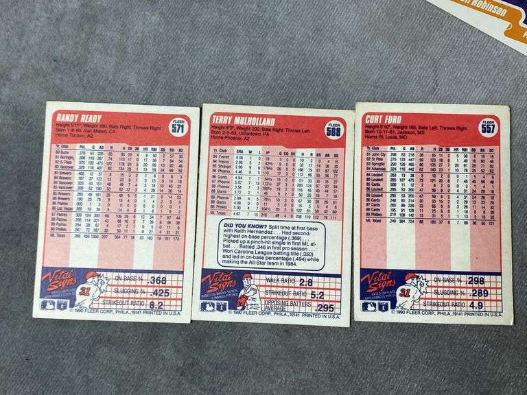 1990 Fleer Baseball Cards