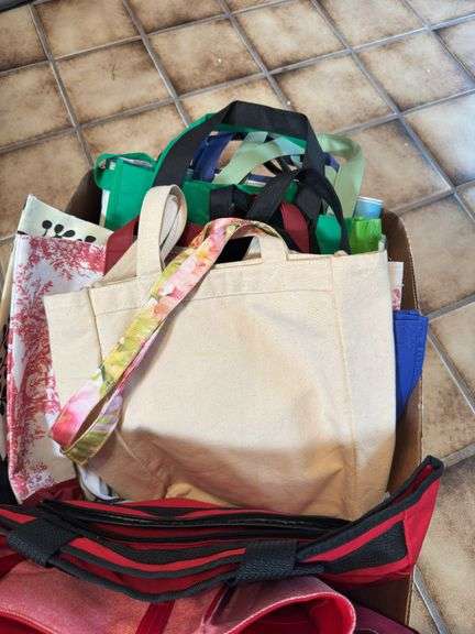 CANVAS SHOPPING BAG, COSMETIC BAGS