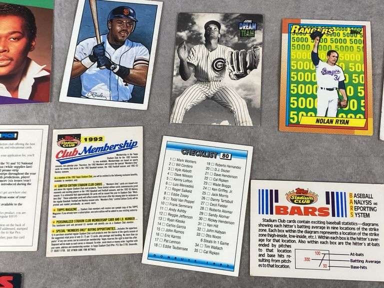 1986 Topps Baseball and Other Cards