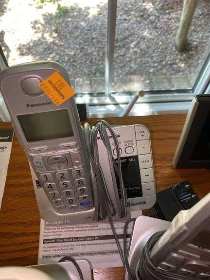 Assortment of Landline Phones and Monitors