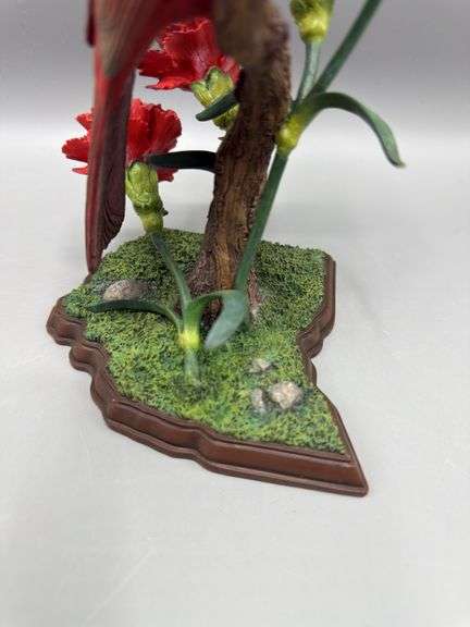 THE DANBURY MINT AND ANDREA BY SADEK CARDINAL FIGURES, BELL, COASTERS AND SNOWGLOBE