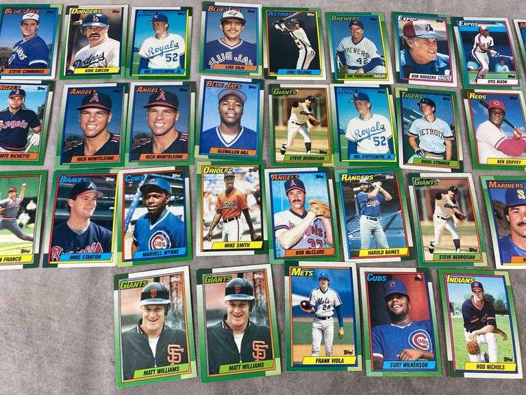 1990 Topps Baseball Cards