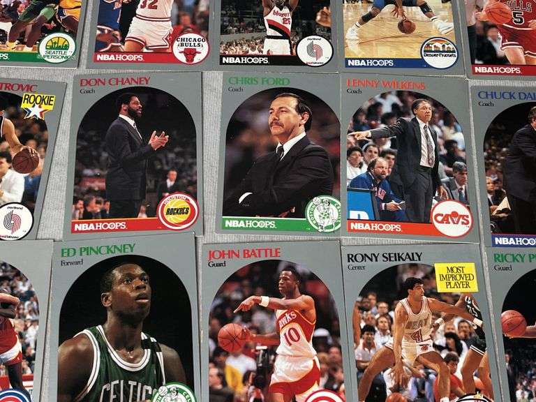 NBA Hoops Basketball Cards