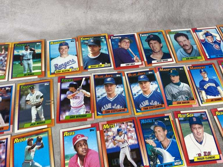 1990 Topps Baseball Cards