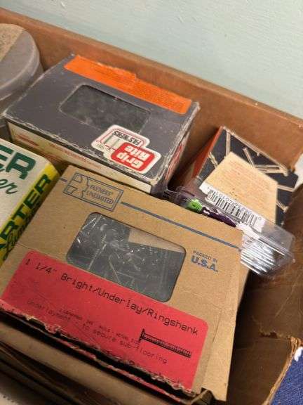 NAILS, HARDWARE, AND ELECTRICAL SUPPLIES