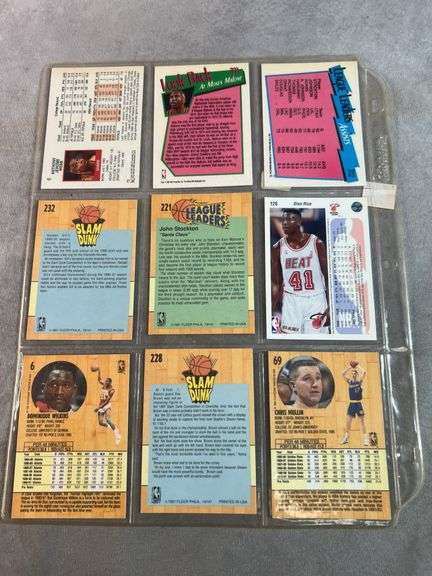 9 Basketball Cards