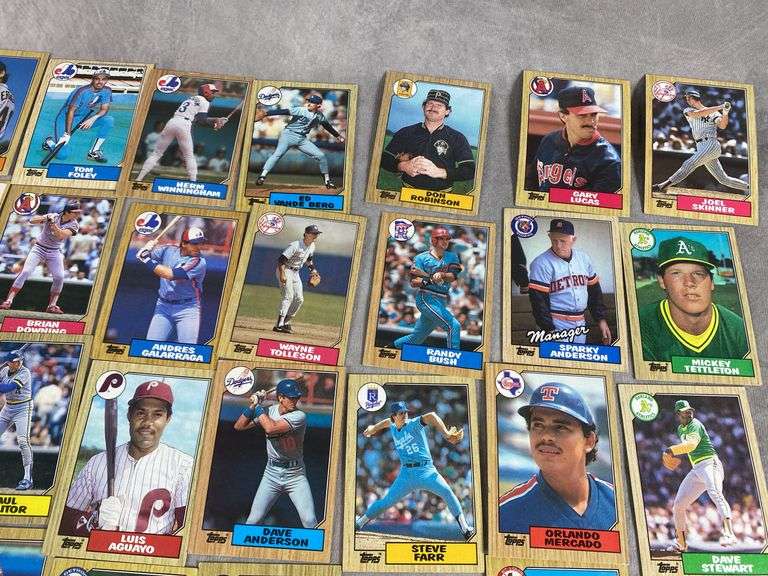 1987 Topps Baseball Cards