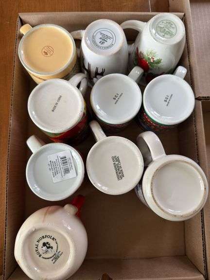 VARIETY OF COFFEE MUGS