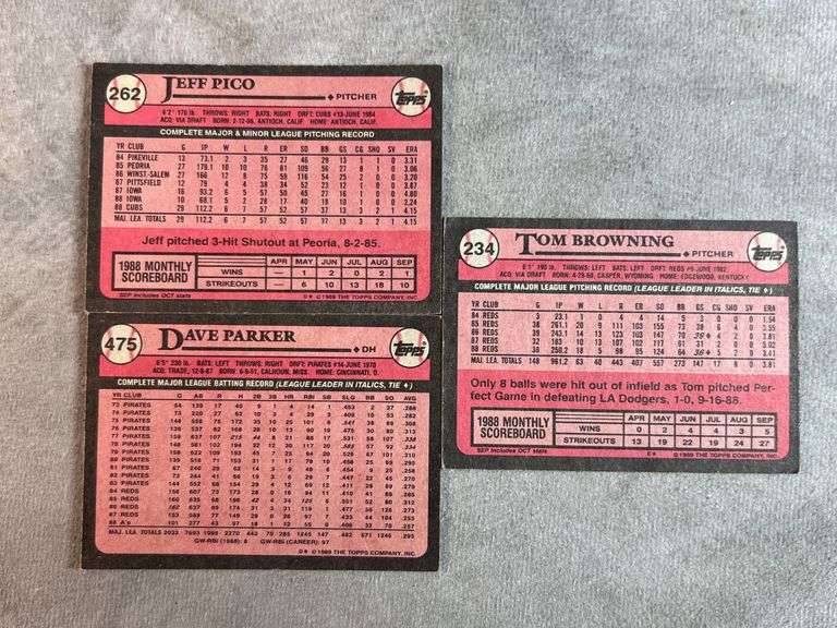 1989 Topps Baseball Cards