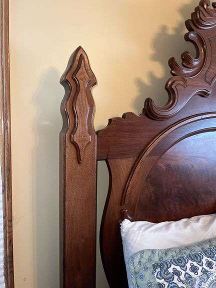 Antique Wooden Bed Frame