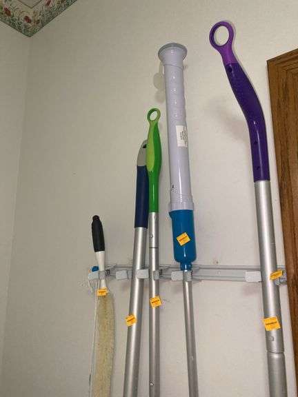 Clothes Hanger & Cleaning Supplies
