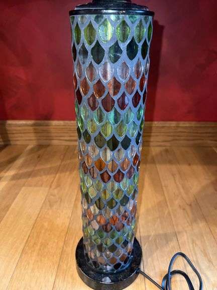 Stained Glass Mosiac Table Lamp