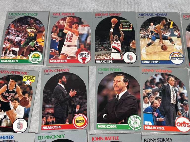 NBA Hoops Basketball Cards