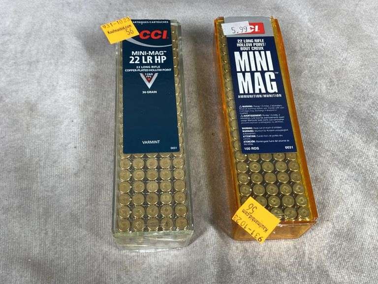 CCI Mini Mag 22 LR, 200 Rounds