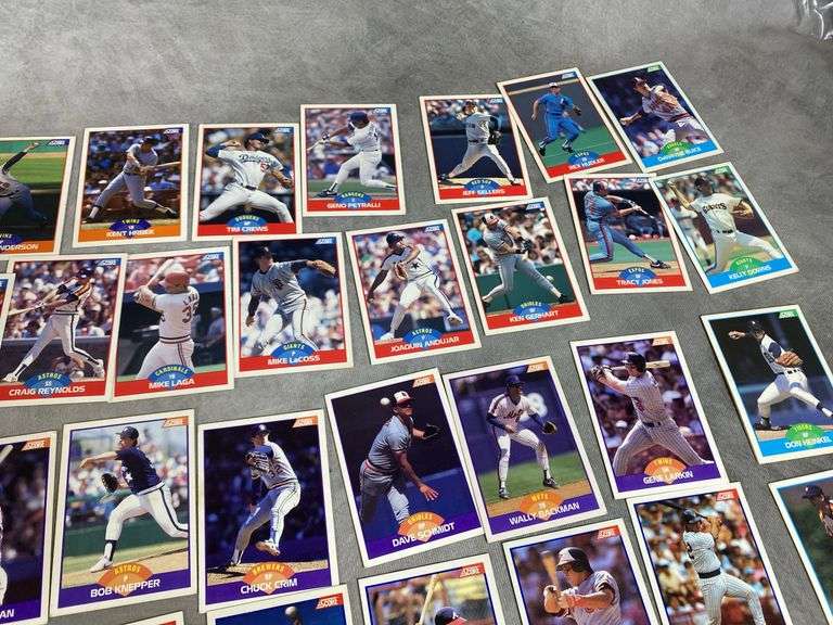 1989 SCORE Assorted Baseball Card