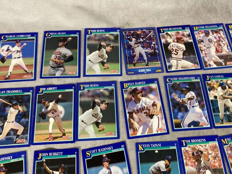1991 SCORE Baseball Cards