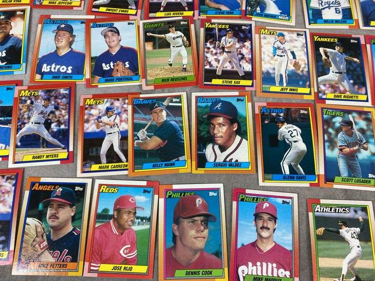 1990 Topps Baseball Cards