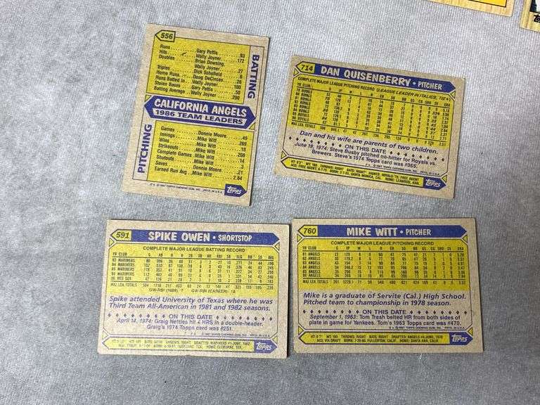 1987 Topps Baseball Cards