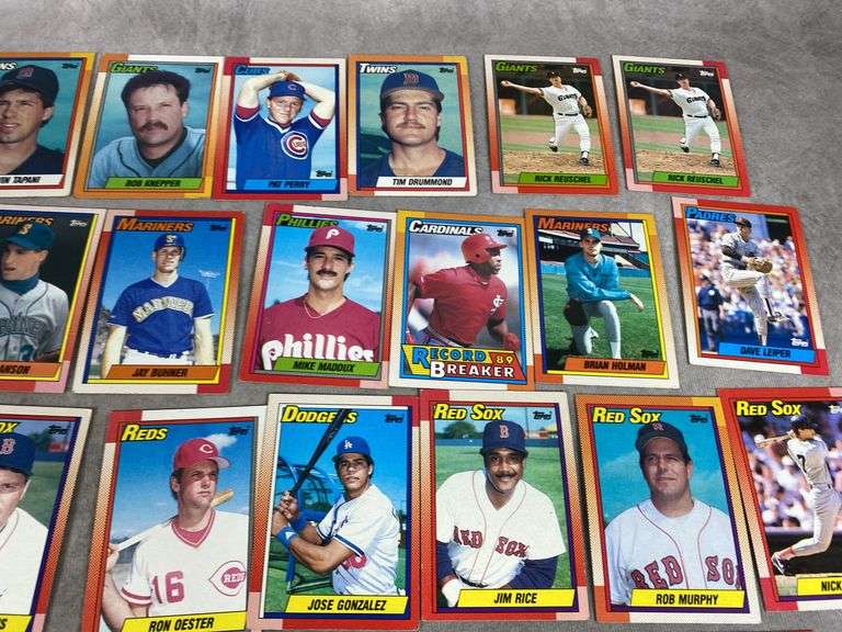 1990 Topps Baseball Cards