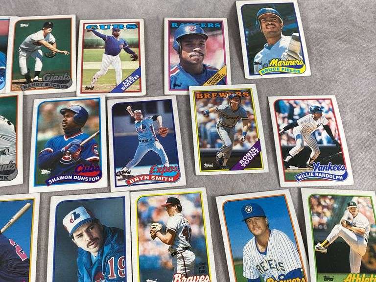 1989 Topps Baseball Cards
