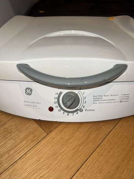 GE Removable Grid Contact Grill, Presto Tilt’nDrain BigGriddle