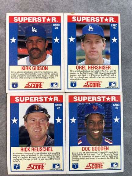 1989 SCORE Baseball Cards