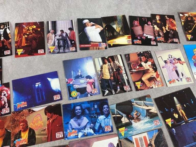 1991 Pro Set Bill and Ted’s Bogus Journey & Adventure Cards