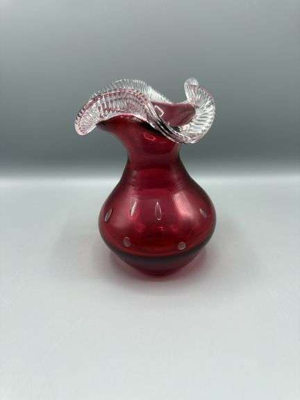 CRANBERRY GLASSWARE