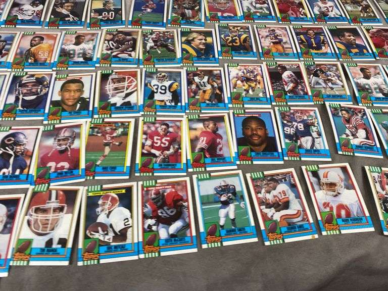 1990 Topps Assorted Football Cards