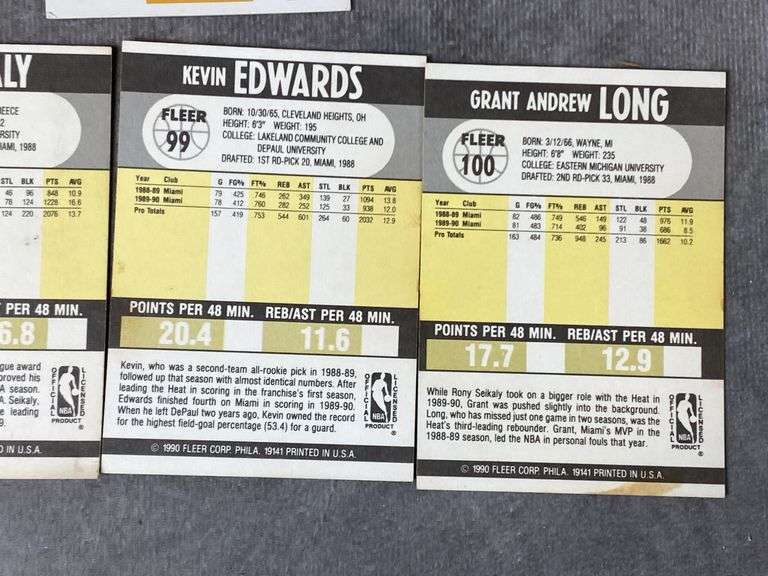 1990 Fleer Basketball Cards