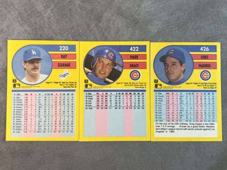 1991 Fleer Baseball Cards