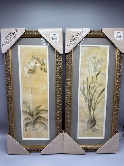 PAIR OF WALL ART SONOMA BY KOHLS