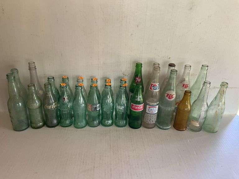 Assortment of Vintage Bottles