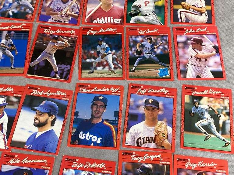 1990 Donruss Baseball Cards
