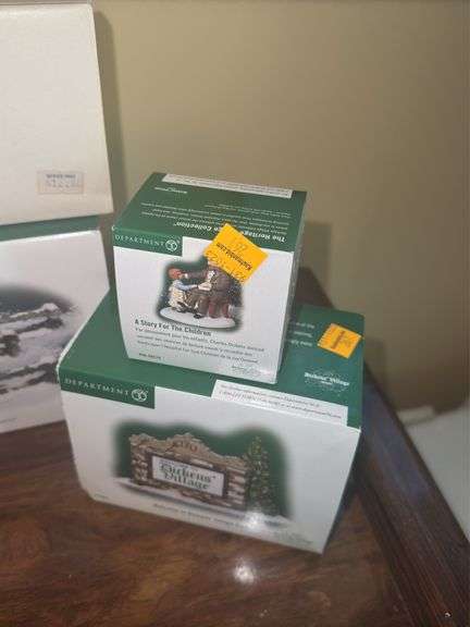 Assortment of Department 56 and Heritage Village Christmas Scenes
