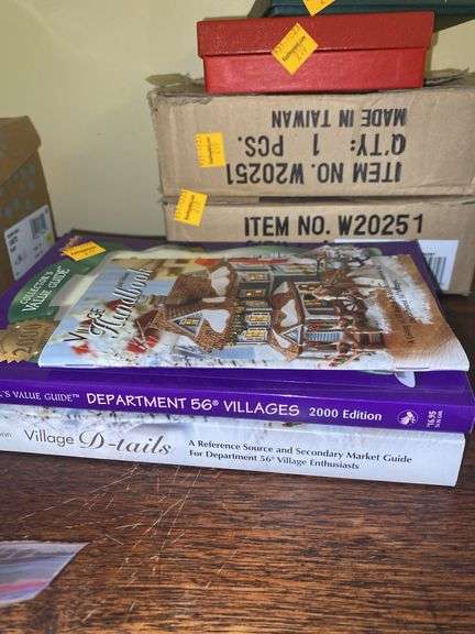 Christmas Ornaments, Ornament Hangers and Department Village Books
