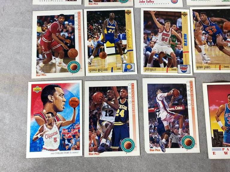 1991 & 1992 Basketball Cards