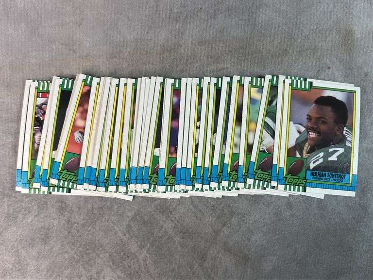 1990 Topps Football Cards
