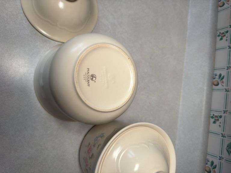 PFALTZGRAFF CANISTER SET, SALT AND PEPPER SHAKER
