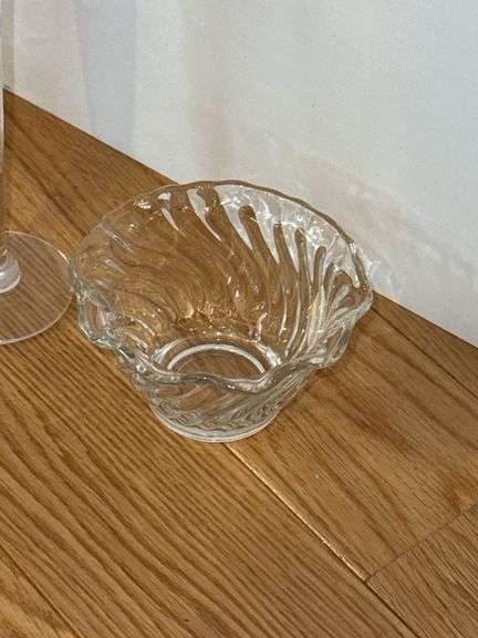 WV 50th Anniversary Dish, Vases & Candy Dishes