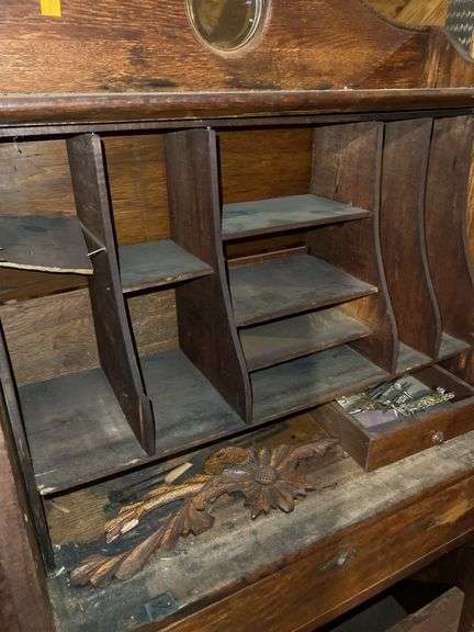 Vintage Madeover Secretary Desk