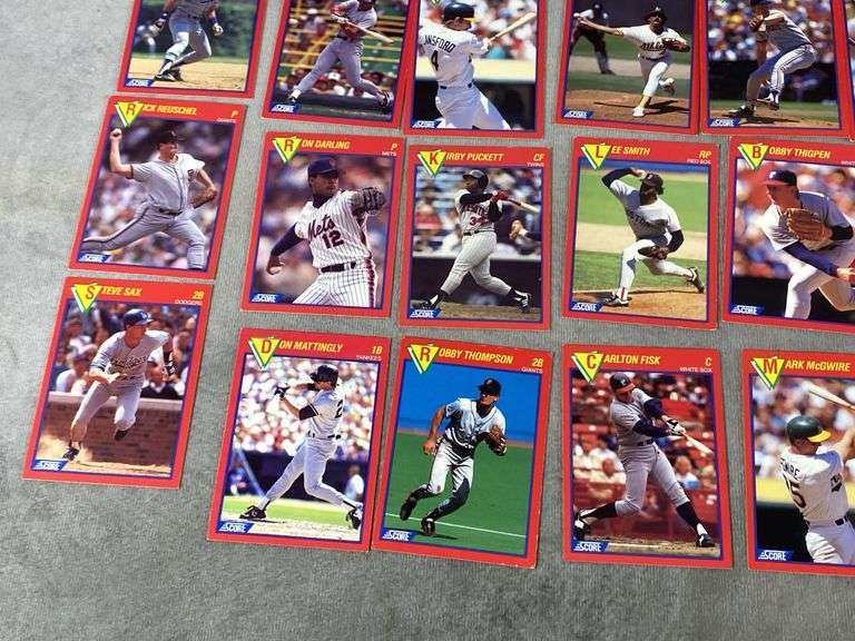 1989 SCORE Baseball Cards