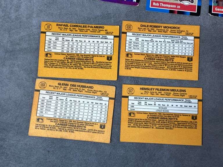 1989 Donruss Baseball Cards